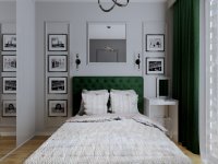 Sypialnia w nowoczesnym stylu z nutą klasyki �